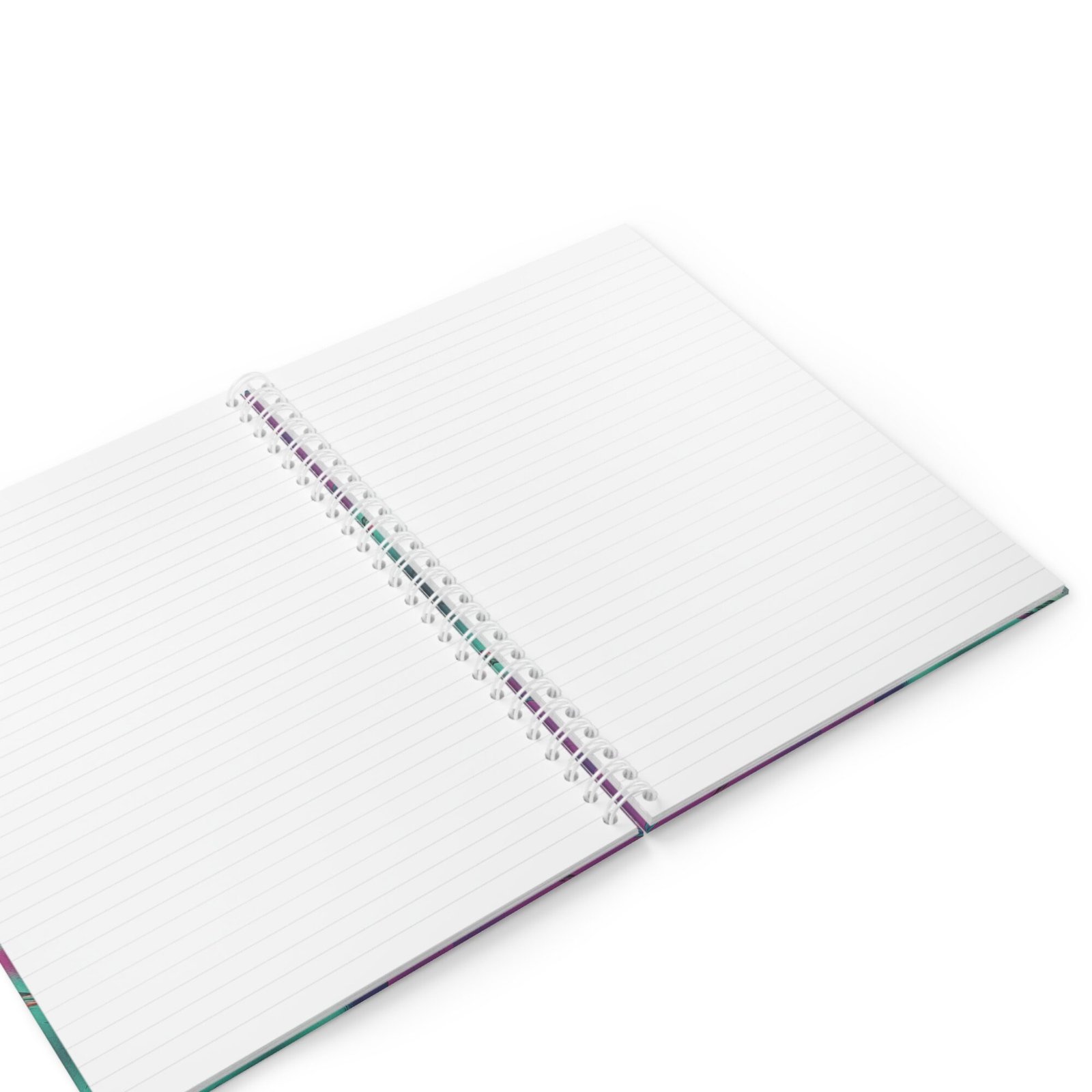 EU Spiral Notebook Ruled Lines MAGENTA GREEN BLUE 5 EU Spiral Notebook Ruled Lines MAGENTA GREEN BLUE 5