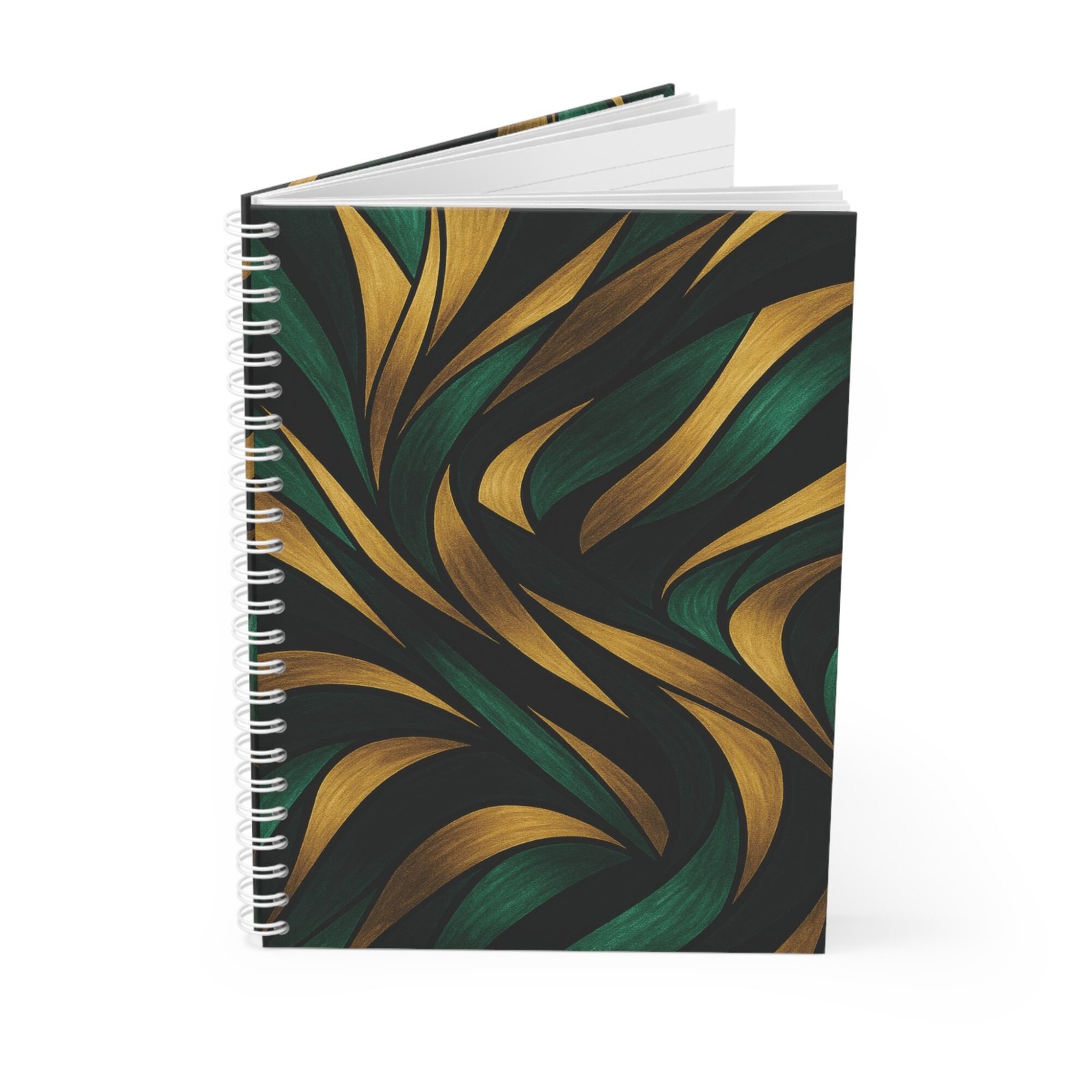 EU Spiral Notebook Ruled Lines RIBBONS OF EARTH 4 EU Spiral Notebook Ruled Lines RIBBONS OF EARTH 4