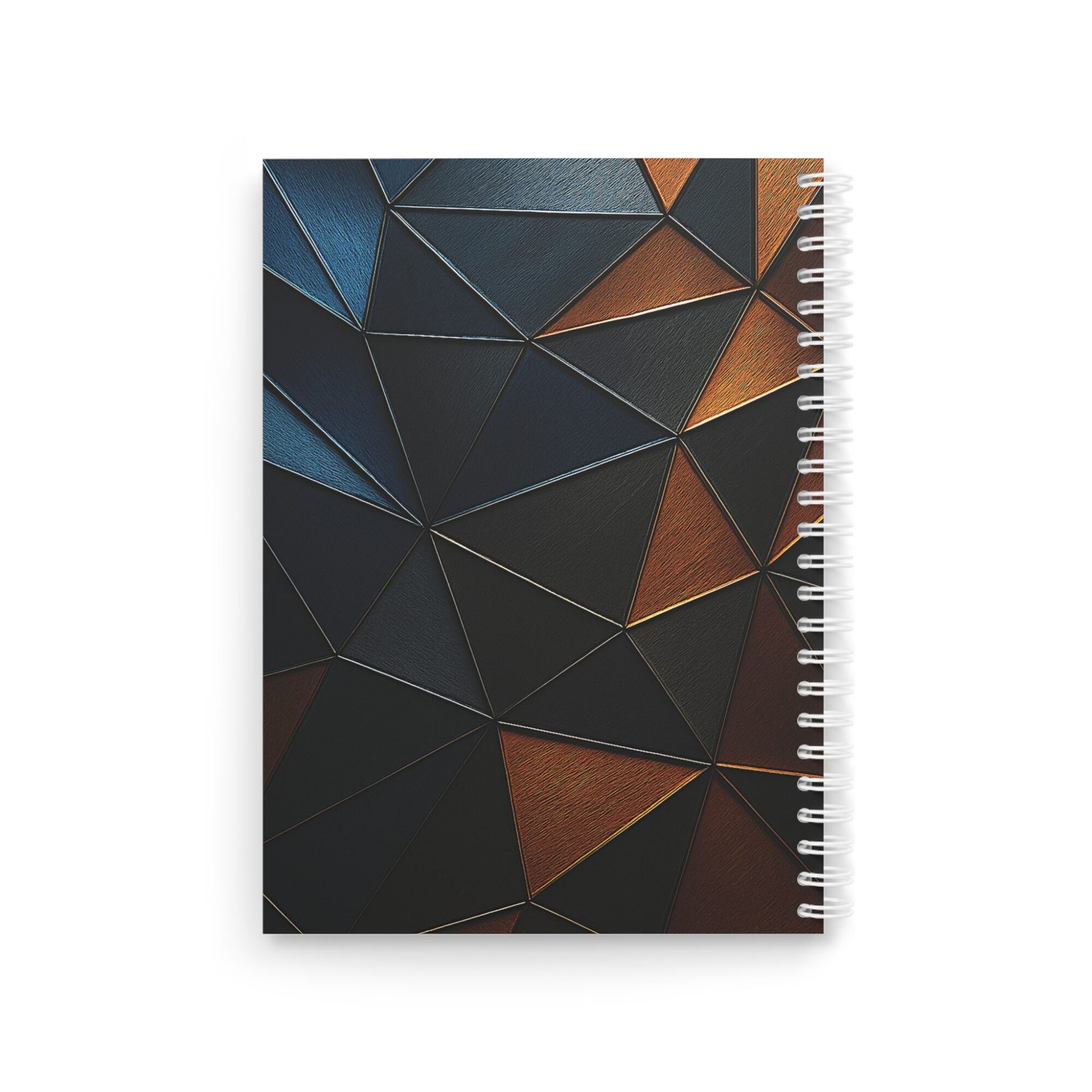 EU Spiral Notebook Ruled Lines TRIANGULAR COPPER NIGHT 3 EU Spiral Notebook Ruled Lines TRIANGULAR COPPER NIGHT 3