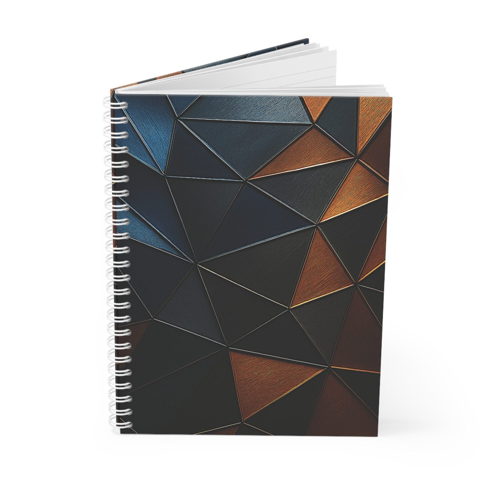 EU Spiral Notebook Ruled Lines TRIANGULAR COPPER NIGHT 4 EU Spiral Notebook Ruled Lines TRIANGULAR COPPER NIGHT 4