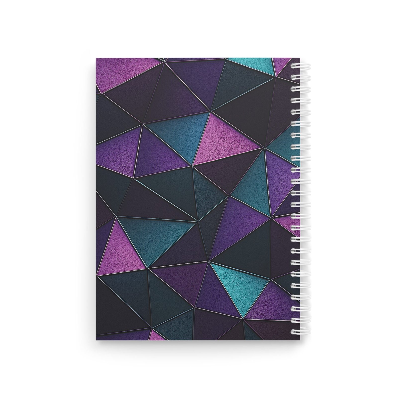 EU Spiral Notebook Ruled Lines TRIANGULAR CYBER BLOOM 3 EU Spiral Notebook Ruled Lines TRIANGULAR CYBER BLOOM 3