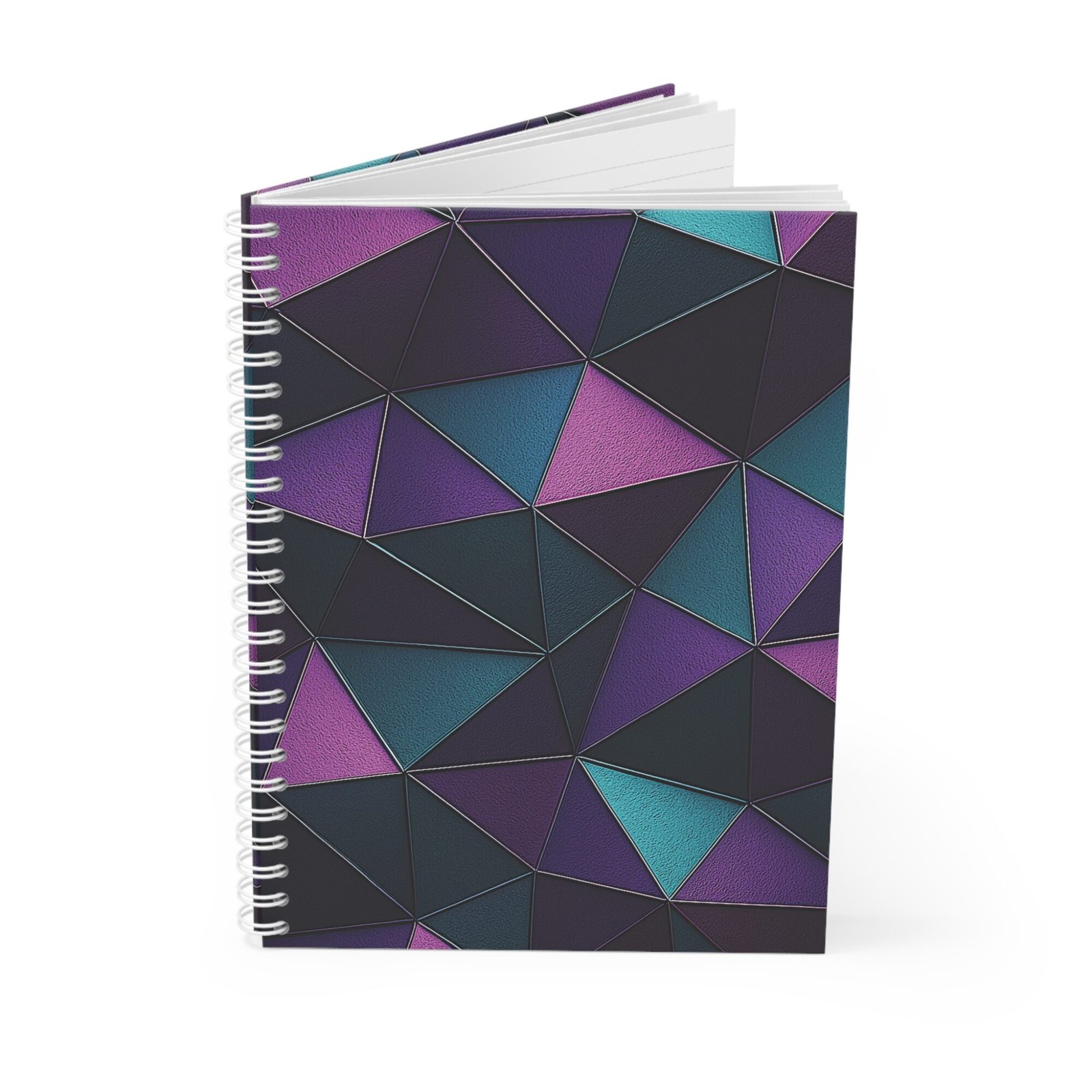 EU Spiral Notebook Ruled Lines TRIANGULAR CYBER BLOOM 4 EU Spiral Notebook Ruled Lines TRIANGULAR CYBER BLOOM 4