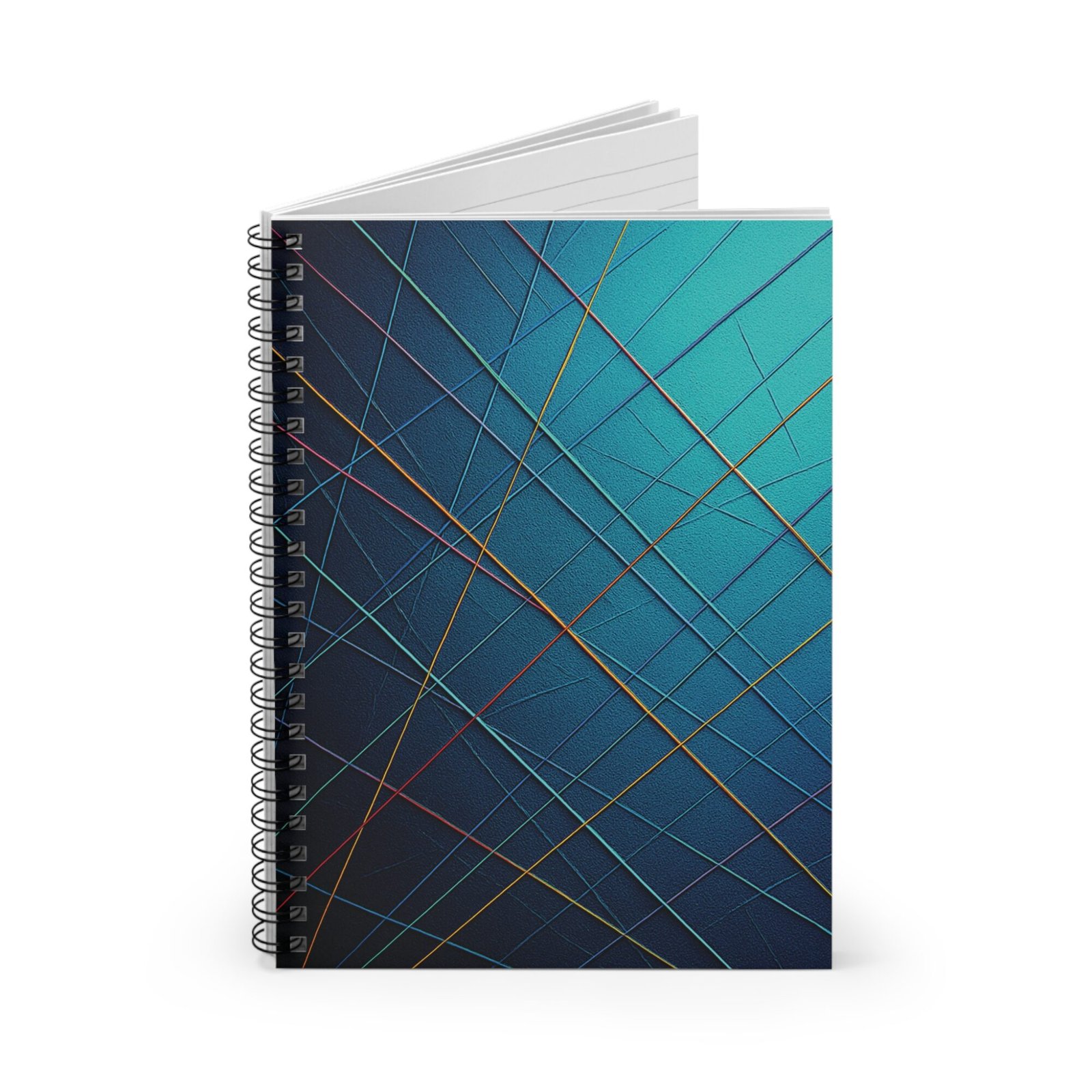 US Spiral Notebook Ruled Lines COLOR LINES COOL CURRENT 3 US Spiral Notebook Ruled Lines COLOR LINES COOL CURRENT 3