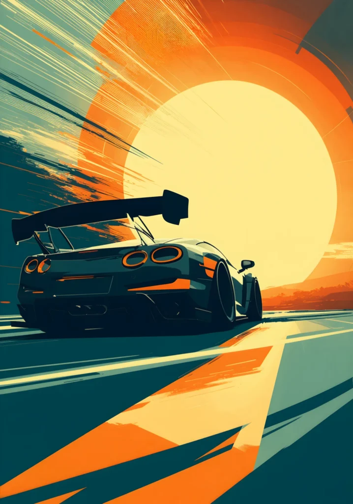 CLEAR TRAJECTORY Giclée Print Poster