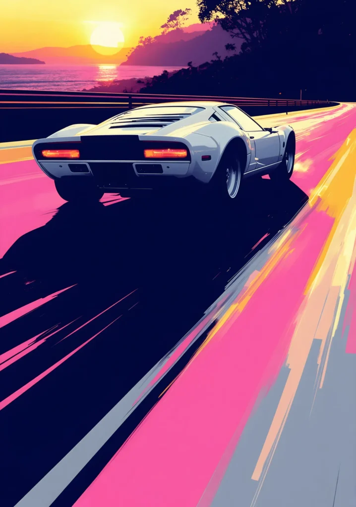 COLOR RUN Giclée Print Poster