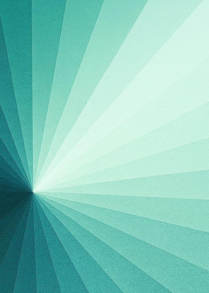 Giclée Print Poster TURQUOISE RISE