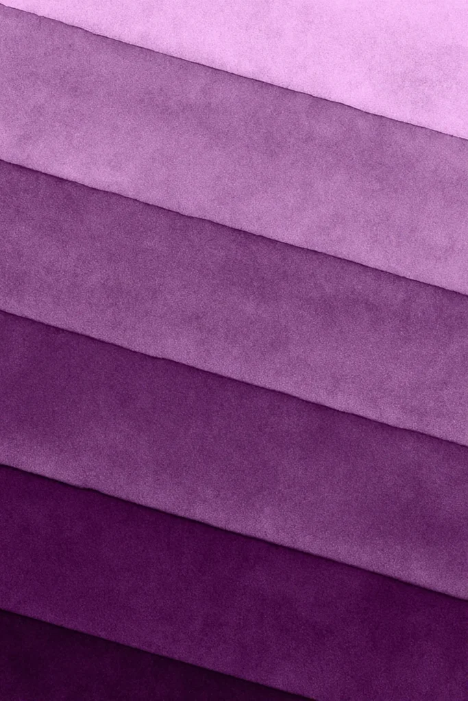 SOFT PLUM LAYERS Giclée Print Poster