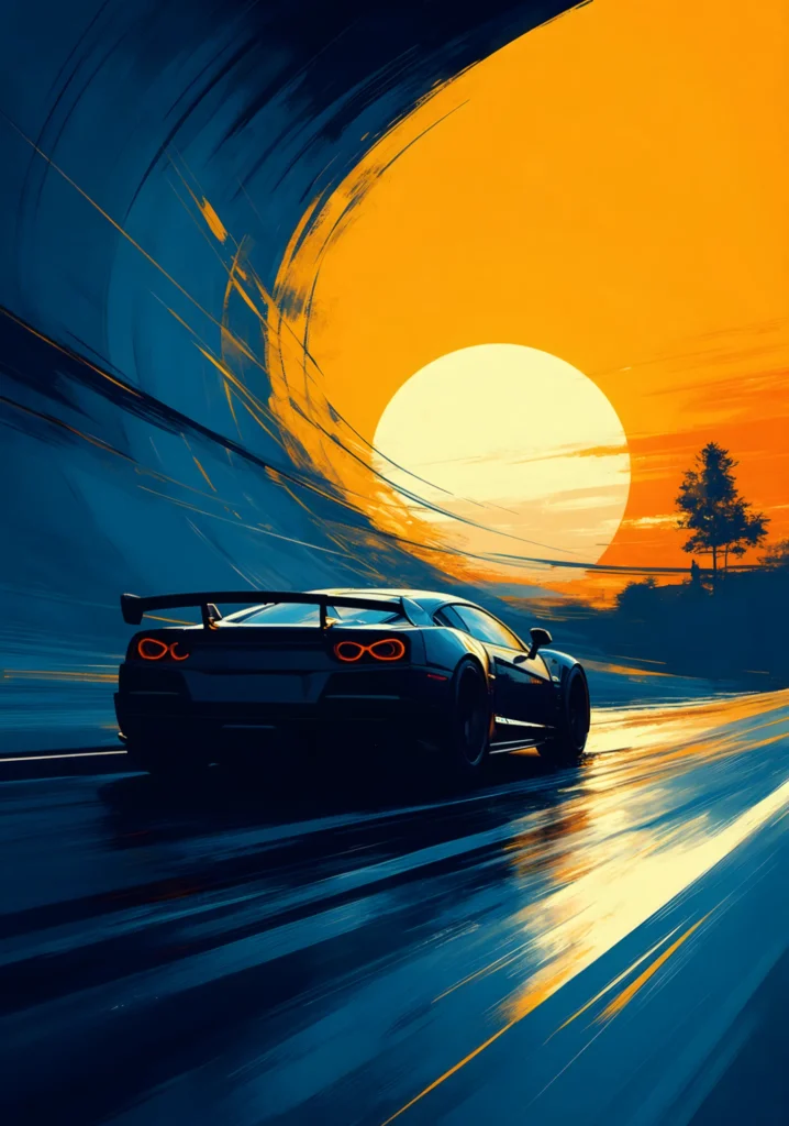 VELOCITY TUNNEL Giclée Print Poster