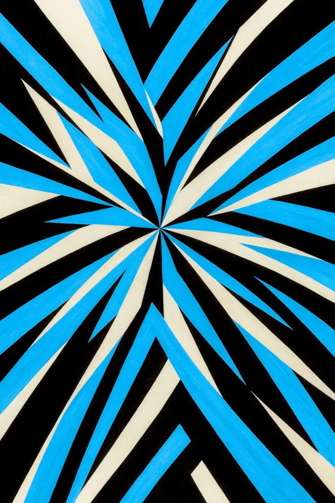 ELECTRIC BLUE Giclée Print Poster