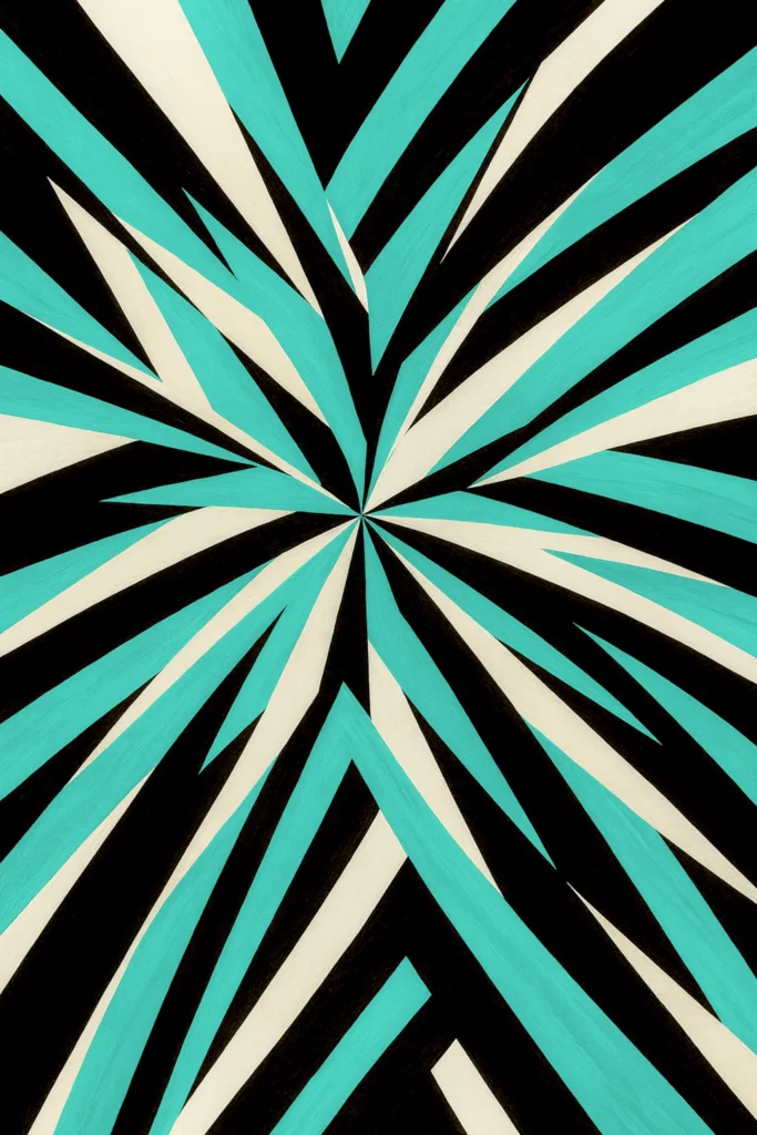 TEAL RADIANCE Giclée Print Poster