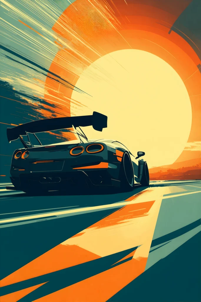 CLEAR TRAJECTORY Art Print Poster